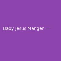 Baby Jesus Manger — Modern (5)