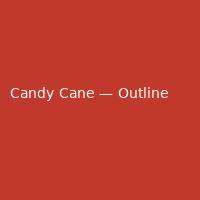 Candy Cane — Outline (2)