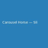 Carousel Horse — Slim (2)