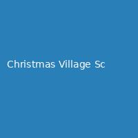 Christmas Village Scene — Modern (2)