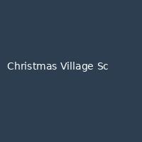 Christmas Village Scene — Modern (1)