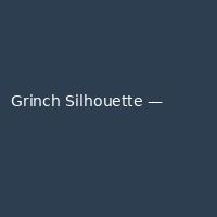 Grinch Silhouette — Triple (3)