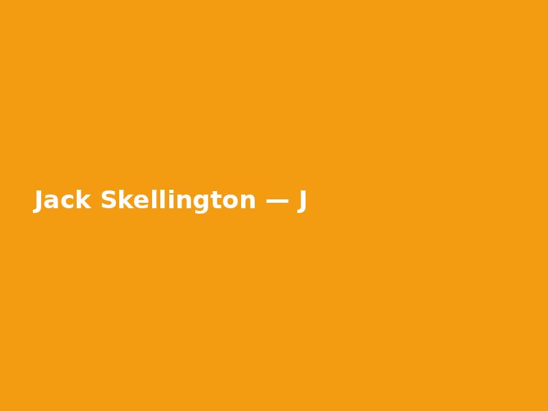 Jack Skellington — Jumbo