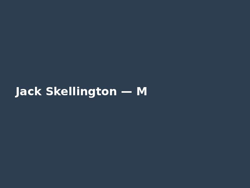 Jack Skellington — Modern