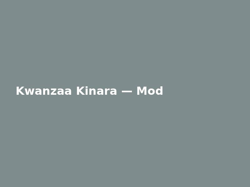Kwanzaa Kinara — Modern