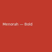 Menorah — Bold (2)