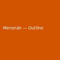 Menorah — Outline (3)