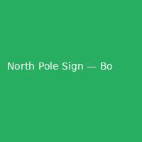 North Pole Sign — Bold (1)