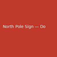 North Pole Sign — Double (3)