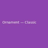 Ornament — Classic (2)