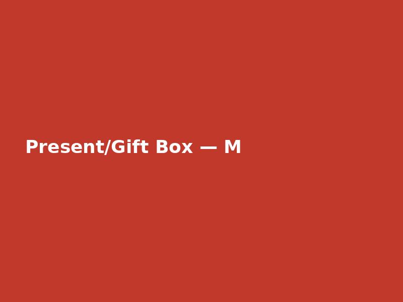 Present/Gift Box — Modern