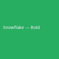 Snowflake — Bold (3)