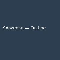Snowman — Outline (1)