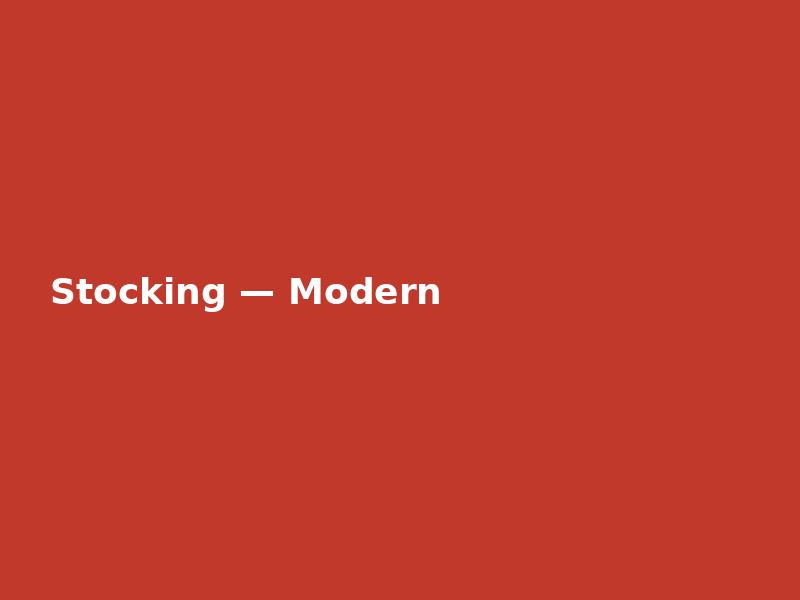 Stocking — Modern